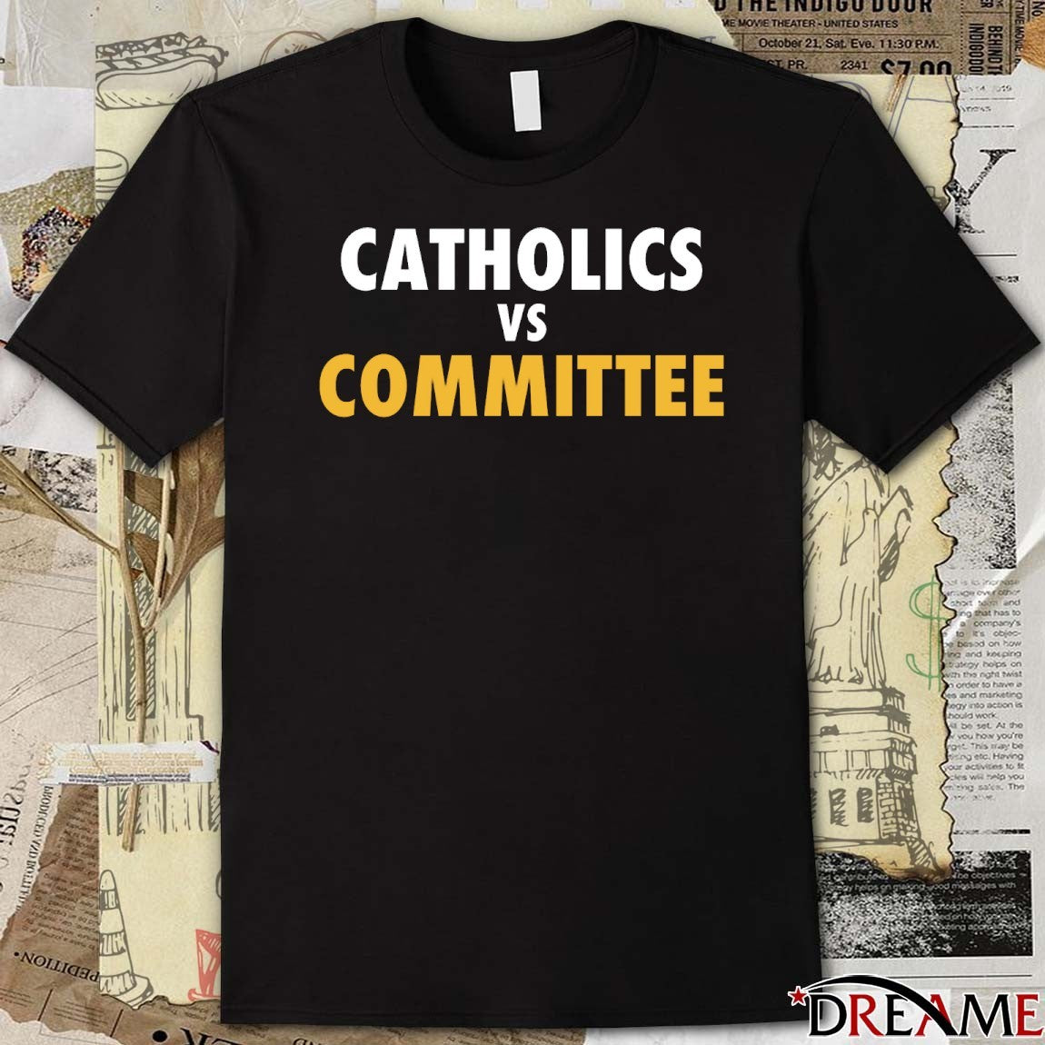 2025 Catholics vs Committee Notre Dame Fighting Irish t-shirt