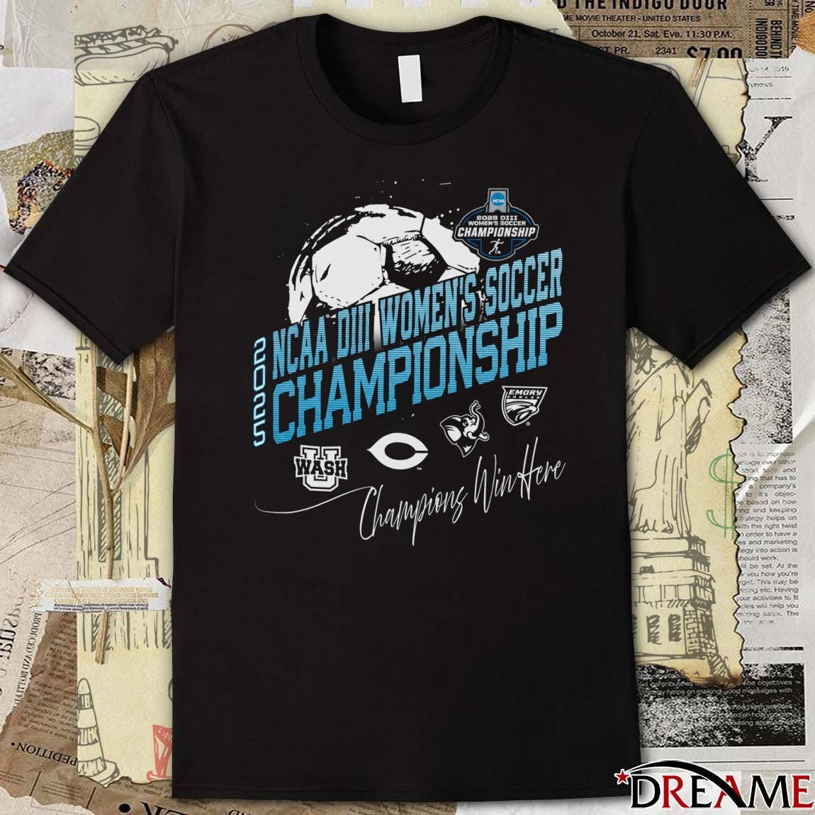 2025 Division III Women’s Soccer Championship – Champion Win Here t-shirt