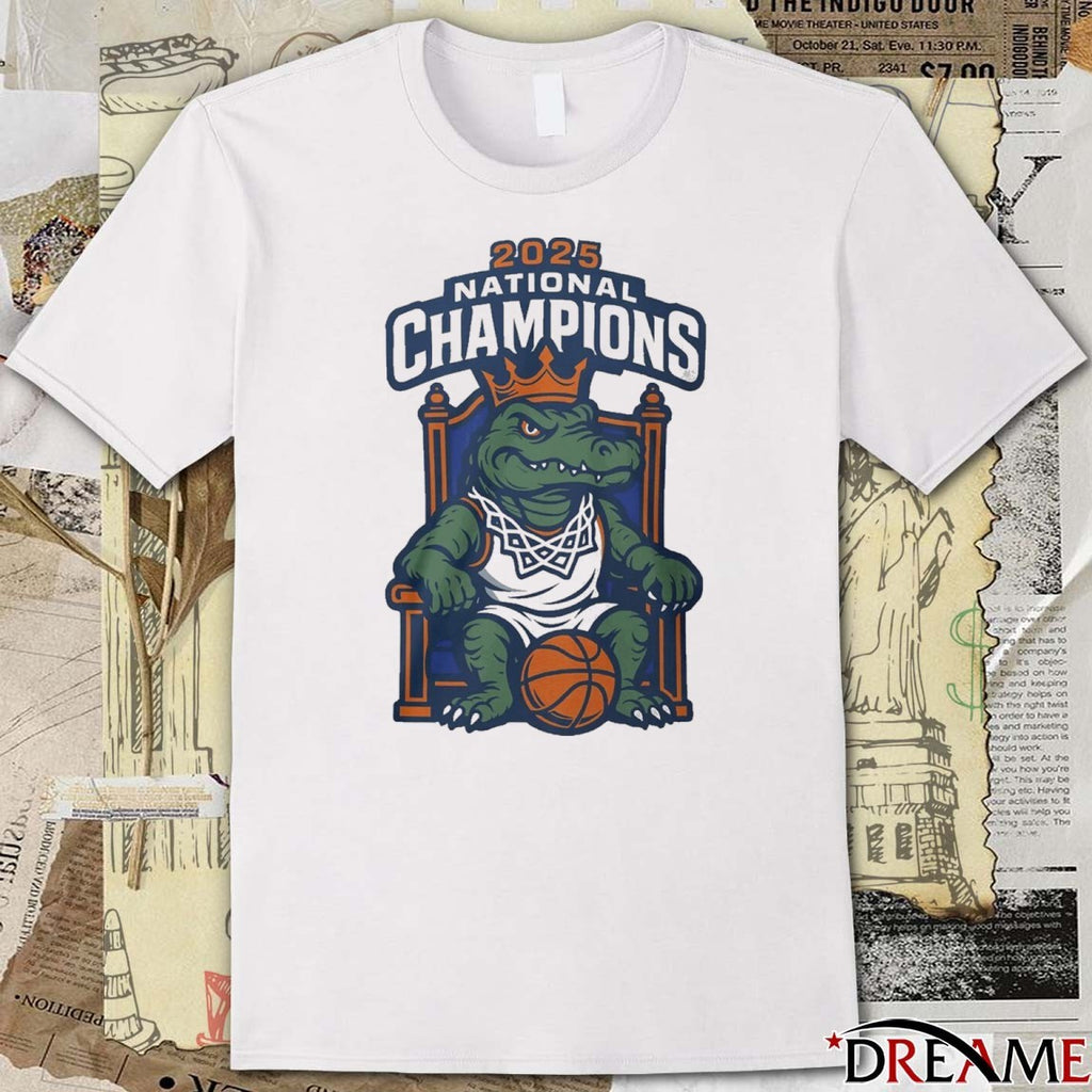 2025 Florida Gators Men’s Basketball National Champions Mascot t-shirt