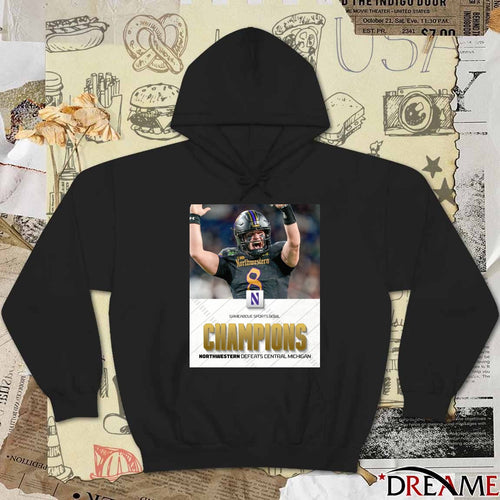 2025 GameAbove Sports Bowl Champions Northwestern defeated Central Michigan Poster t-shirt