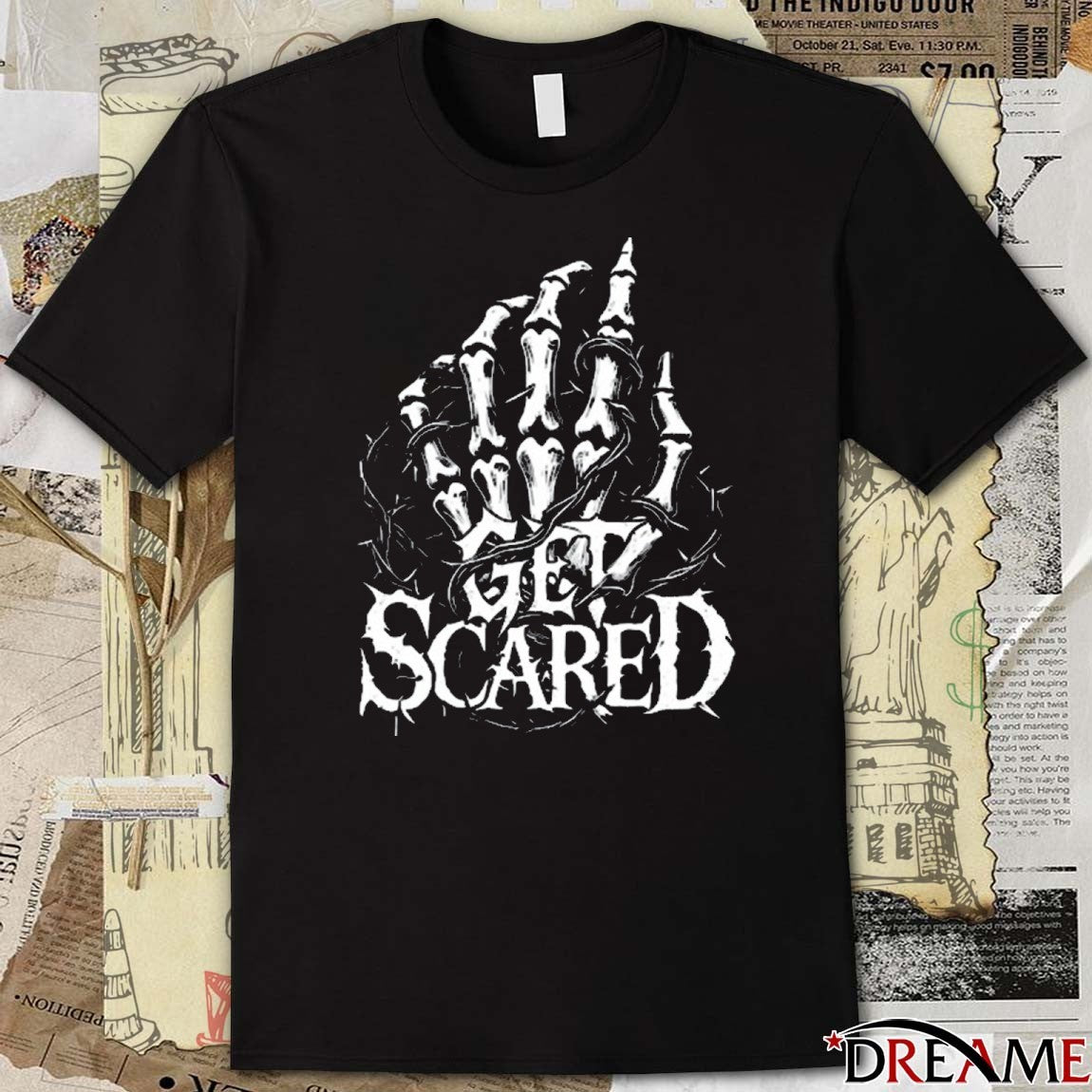 2025 Get Scared Thorn New t-shirt