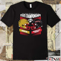 2025 IHSAA Football State Championships Andrean 59ers vs Brownstown Central Braves Head To Head Class 5A t-shirt