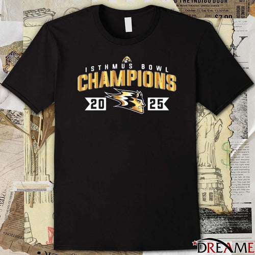 2025 Isthmus Bowl Champions Wisconsin-stout Blue Devils Football t-shirt