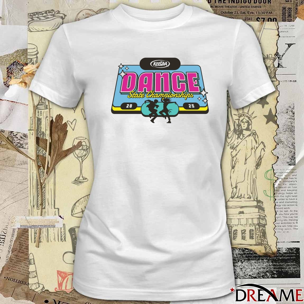 2025 KHSAA Dance State Championships Logo t-shirt