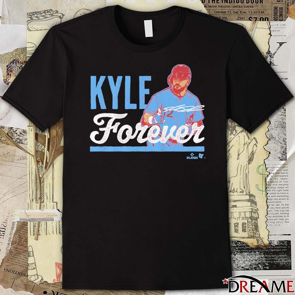 2025 Kyle Schwarber Forever Philadelphia Phillies MLB Signature t-shirt