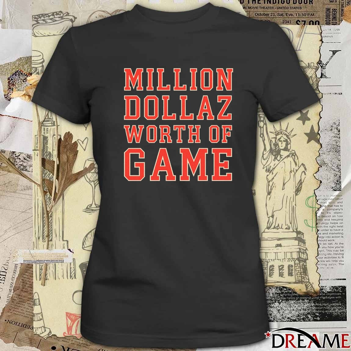 2025 MDWOG Million Dollaz Worth Of Game t-shirt