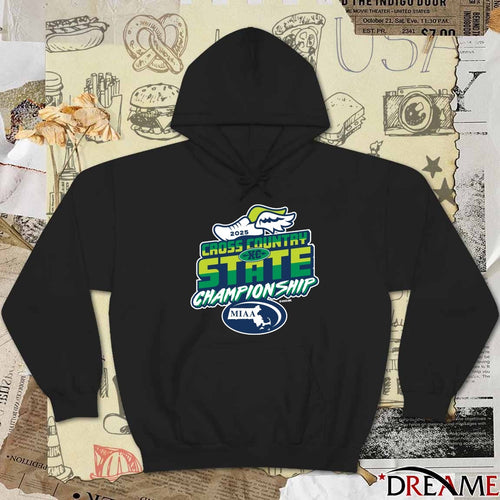 2025 MIAA Cross Country State Championship Logo t-shirt