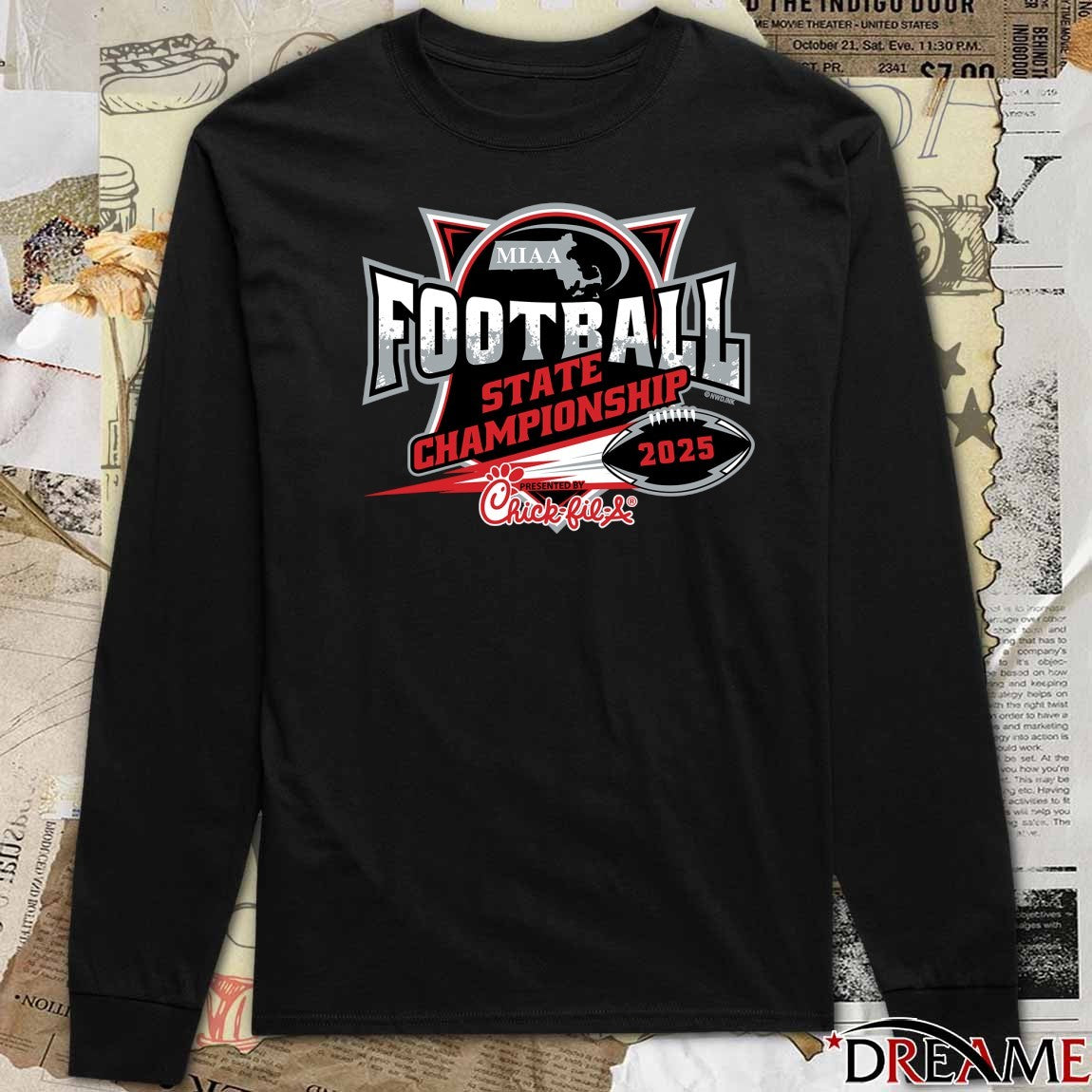 2025 MIAA Football State Championship Presented By Chick-fil-A t-shirt