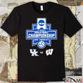 2025 NCAA Division I Women’s Volleyball Championship in Kansas City Kentucky Wildcats vs Wisconsin Badgers t-shirt