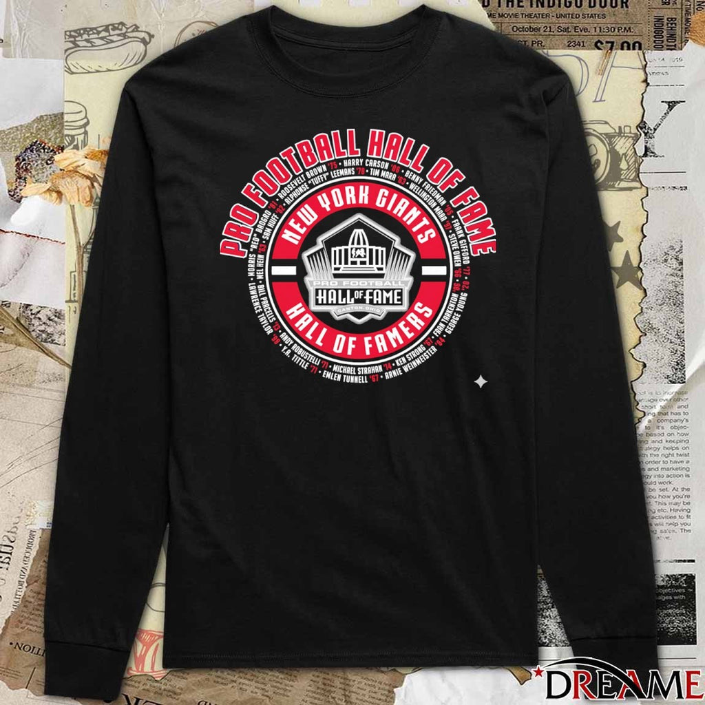 2025 New York Giants Pro Football Hall of Famers Canton Ohio t-shirt