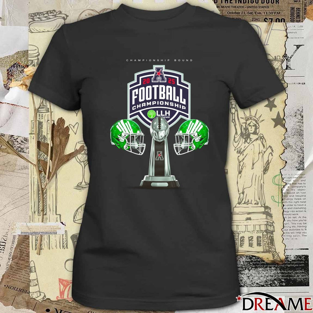 2025 North Texas Mean Green American Conference football Championship Bound t-shirt