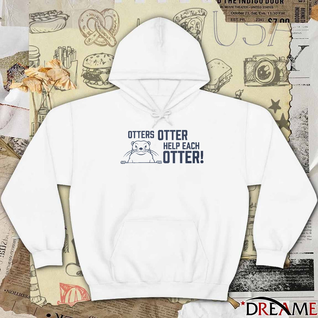 2025 Otters Otter Help Each Otter t-shirt