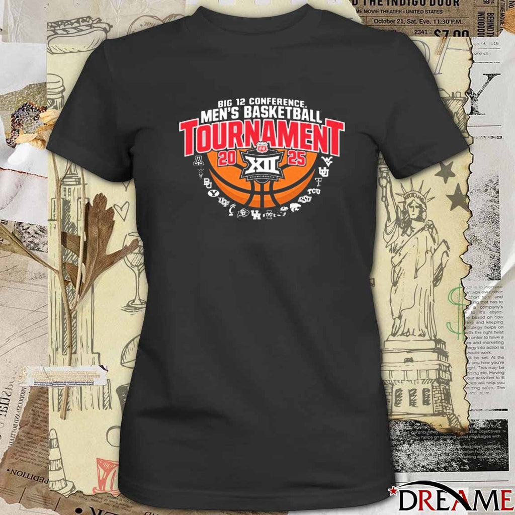 2025 Phillips 66 Big 12 Conference Men’s Basketball Tournament Championship t-shirt