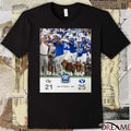2025 Pop-Tarts Bowl BYU Cougars Vs Georgia Tech Yellow Jackets Final Score 25-21 Poster t-shirt