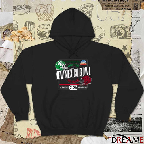 2025 SDSU New Mexico Bowl North Texas vs San Diego State on December 27 2025 At Albuquerque NM Helmets t-shirt