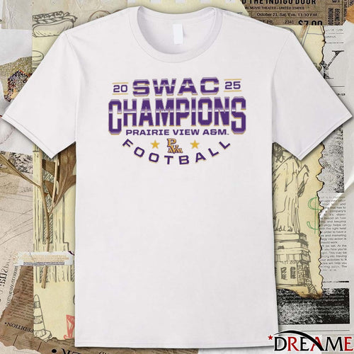 2025 SWAC Champions Prairie View A&M Football t-shirt