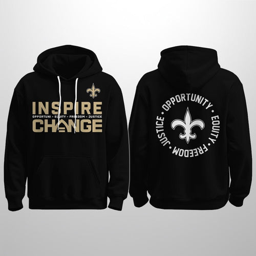 2025 Saints Inspire Change Hoodie