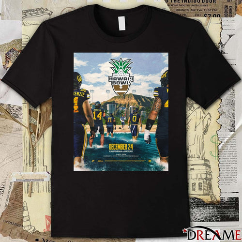 2025 Sheraton Hawai’i Bowl California Golden Bears Vs Hawai’i Rainbow Warriors December 24, 2025 Clarence T.C. Ching Athletics Complex Poster t-shirt