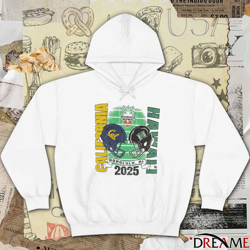 2025 Sheraton Hawaii Bowl California Golden Bears vs. Hawai’i Rainbow Warriors Honolulu HI t-shirt