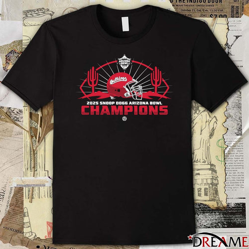 2025 Snoop Dogg Arizona Bowl Champs Helmet t-shirt