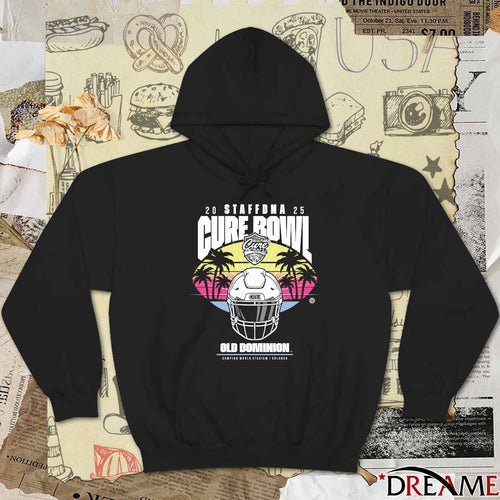 2025 Staffdna Cure Bowl Old Dominion Camping World Stadium Orlando t-shirt