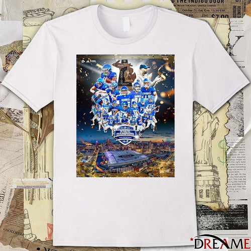 2025 State Champions Finished What We Started 14 – 0 Detroit Catholic Central Football Poster t-shirt