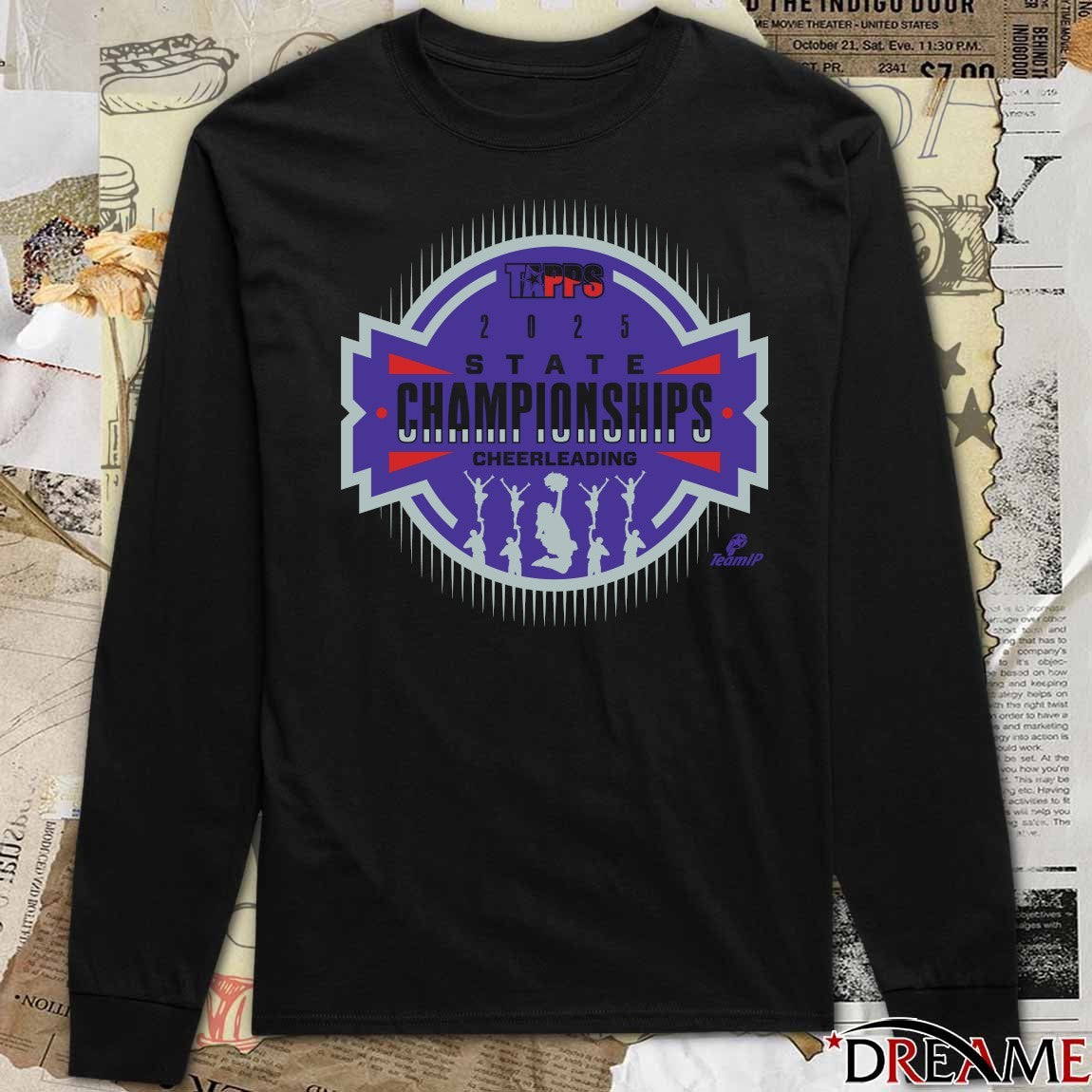 2025 TAPPS Cheerleading State Championships Logo t-shirt