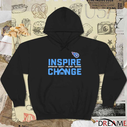 2025 Tennessee Titans Inspire Change Opportunity Equity Freedom Justice t-shirt