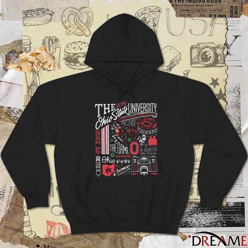 2025 The Ohio State University Heritage College How Firm Thy Friendship The Shoe t-shirt