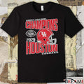 2025 University of Houston Cougars Football Texas Bowl Champions Vintage t-shirt