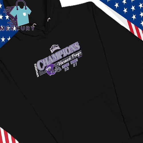 2025 Valero Alamo Bowl TCU Champs Score Shirt