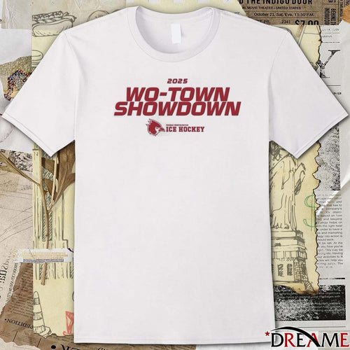 2025 Wo-Town Showdown TWHS Ice Hockey t-shirt
