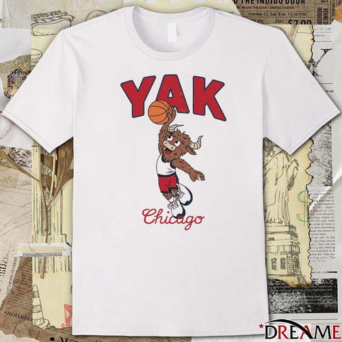 2025 Yak Basketball Chicago Bulls Mascot t-shirt
