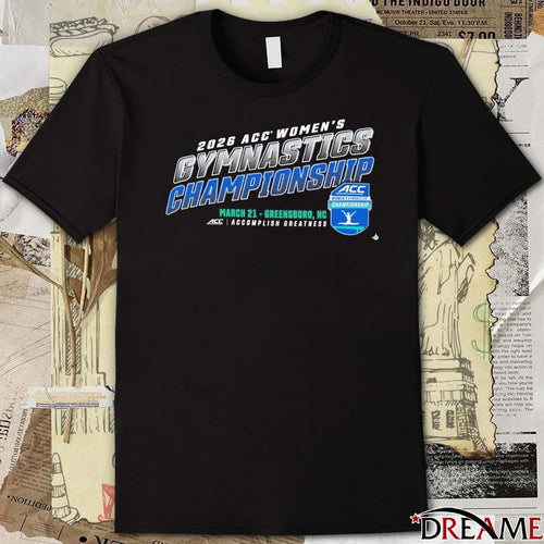 2026 ACC Women’s Gymnastics Championship March 21 2026 Greensboro, NC Accomplish Greatness t-shirt