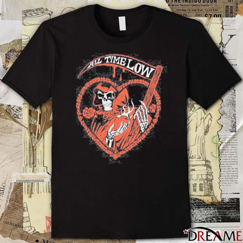 2026 All Time Low New Valentine’s Day Reaper t-shirt