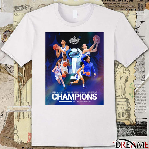 2026 Ally ACC Women’s Basketball Tournament Duke University Champions Poster t-shirt