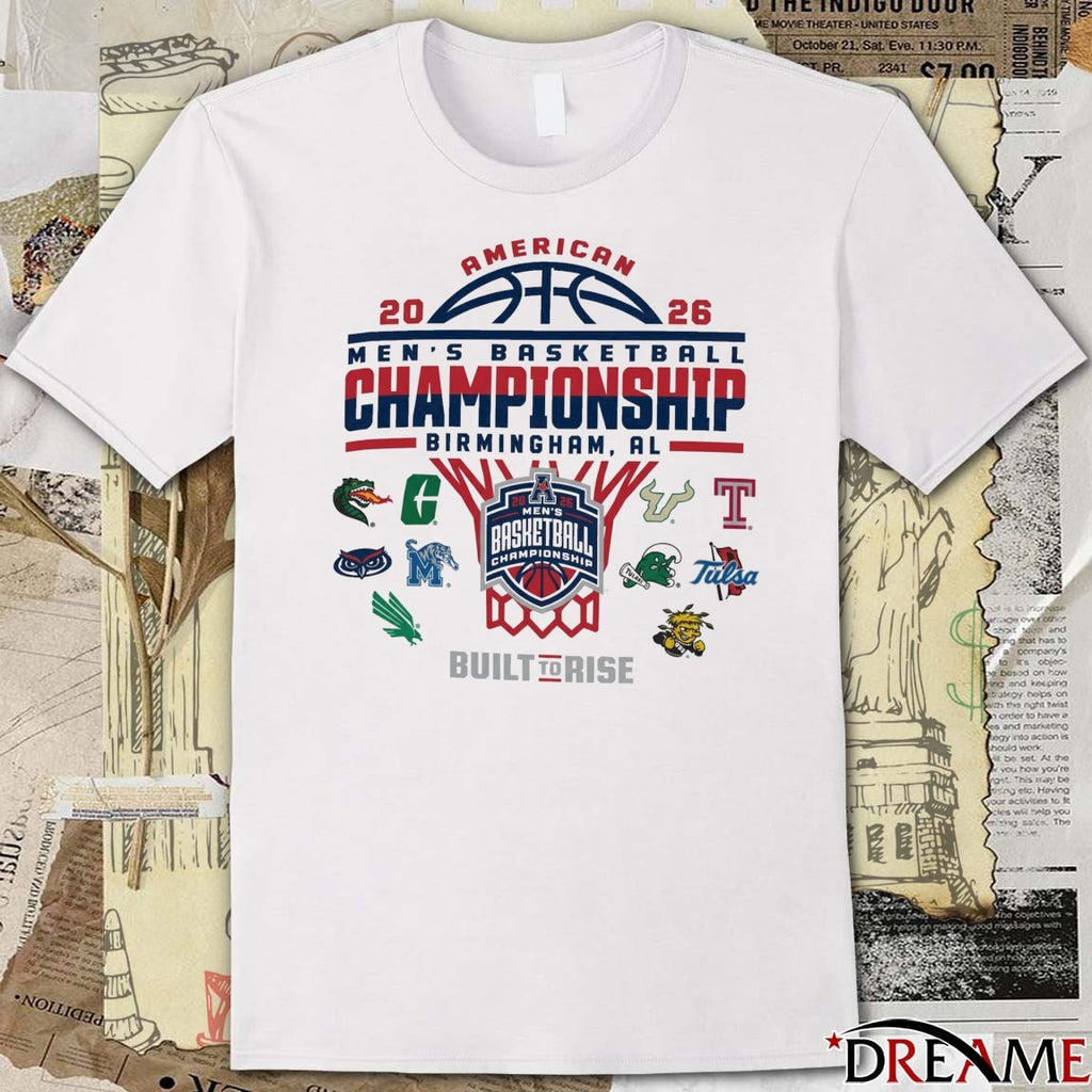 2026 American Athletic Conference Men’s Basketball Championship Birmingham, Alabama March 2026 t-shirt
