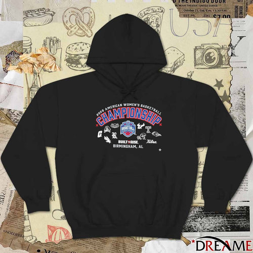 2026 American Women’s Basketball Championship Built To Rise Birmingham, AL t-shirt