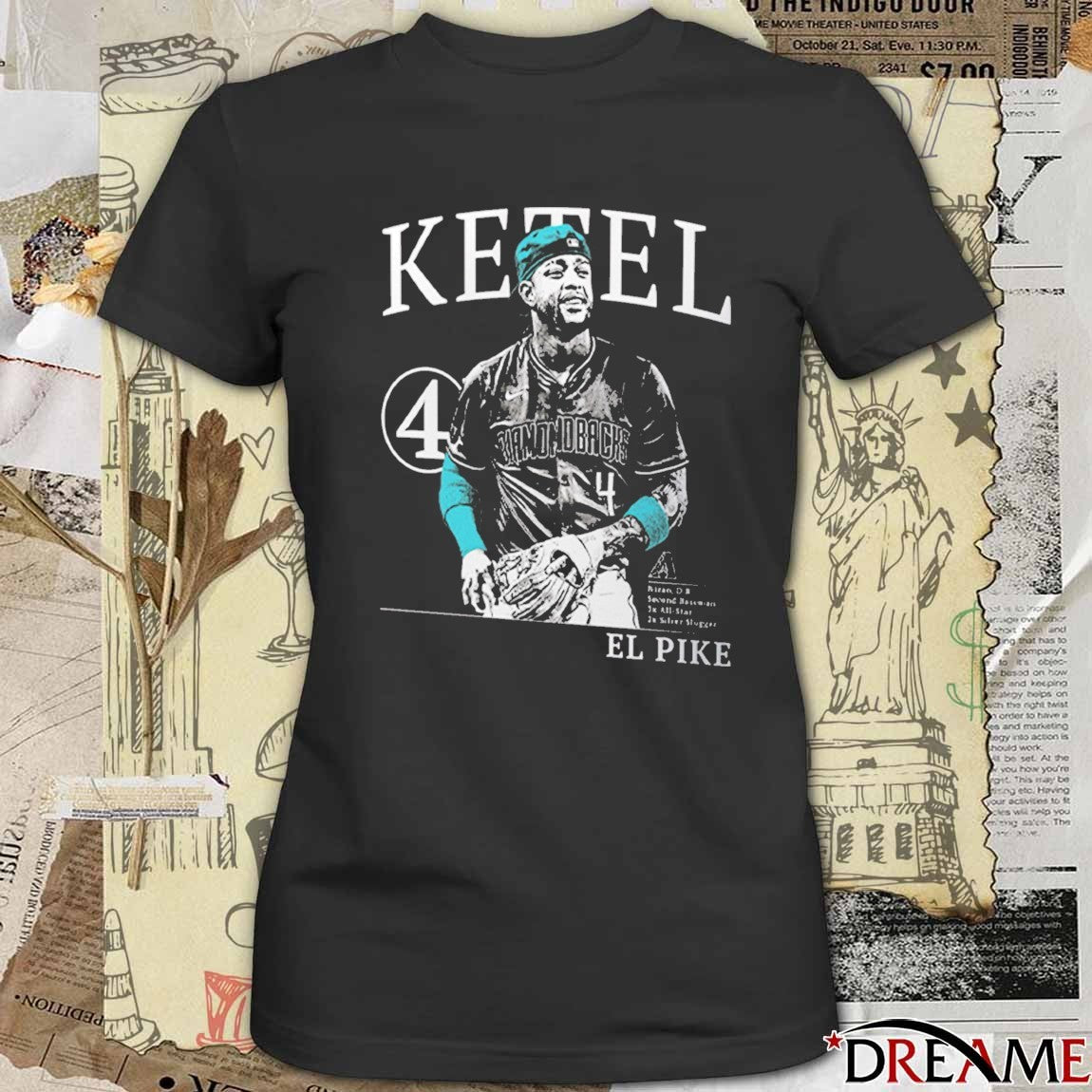 2026 Arizona Diamondbacks Ketel Marte El Pike t-shirt