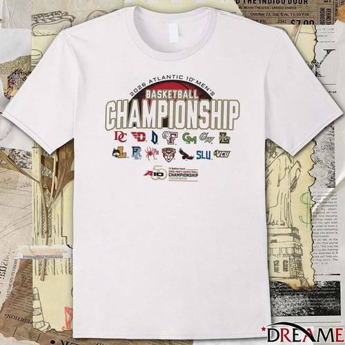 2026 Atlantic 10 Men’s Basketball Championship All Team Logo t-shirt