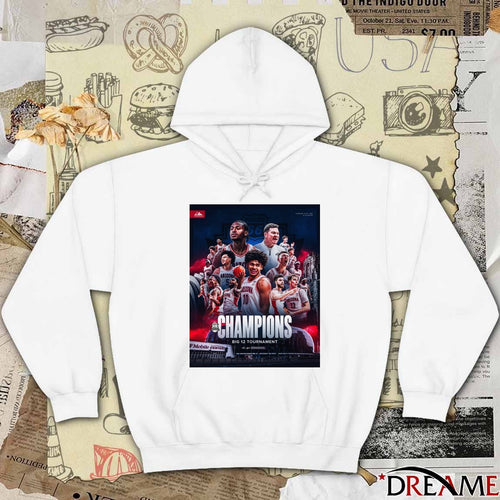 2026 Big 12 Tournament Basketball Tournament Arizona Wildcats Men’s Basketball Poster t-shirt