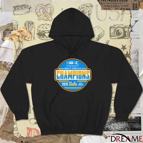 2026 Big Ten Women’s Gymnastics Tournament Champions UCLA Bruins t-shirt