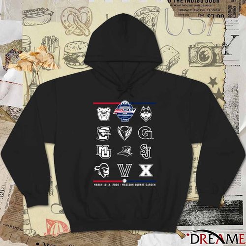 2026 Bigeast Basketball Tournament March 11-14 2026 Madison Square Garden t-shirt