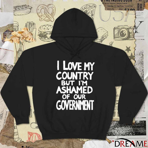 2026 Billie Eilish I Love My Country But I’m Ashamed Of Our Government t-shirt