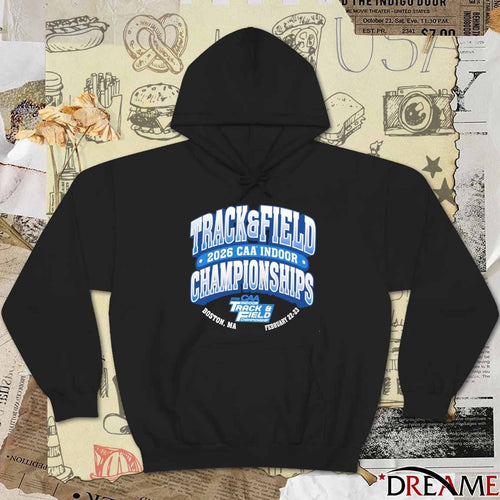 2026 CAA Indoor Track and Field Championships Boston, MA February 22-23 t-shirt