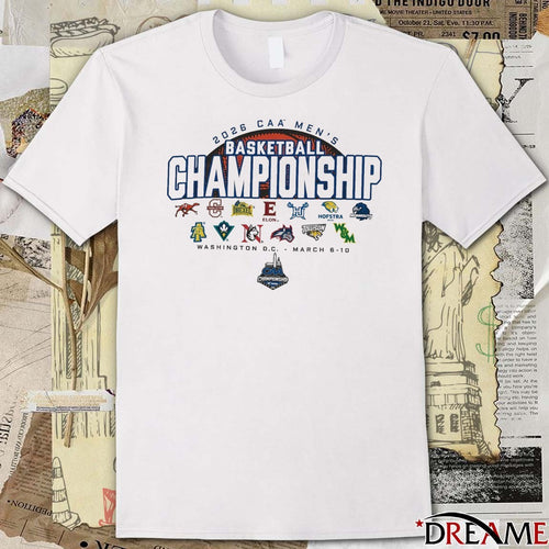 2026 CAA Men’s Basketball Championship Washington, D.C March 6-10, 2026 t-shirt