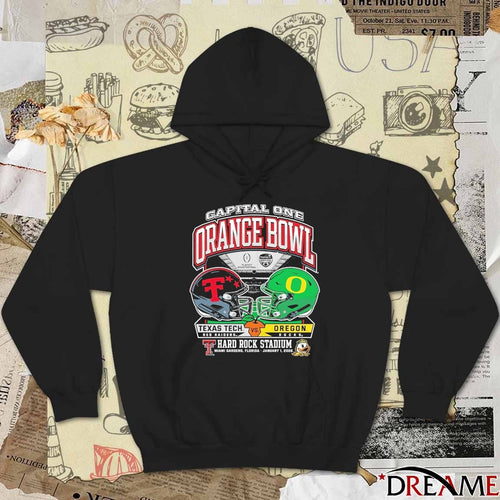 2026 Capital One Orange Bowl Dueling Helmets vs. Oregon January 1 Hard Rock Stadium Helmets t-shirt