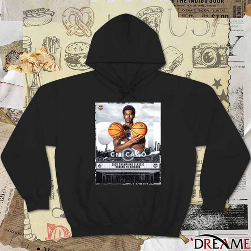 2026 Champions Classic Is Coming To Chicago Kansas Vs. Kentucky Nov. 10, 2026 United Center Poster t-shirt