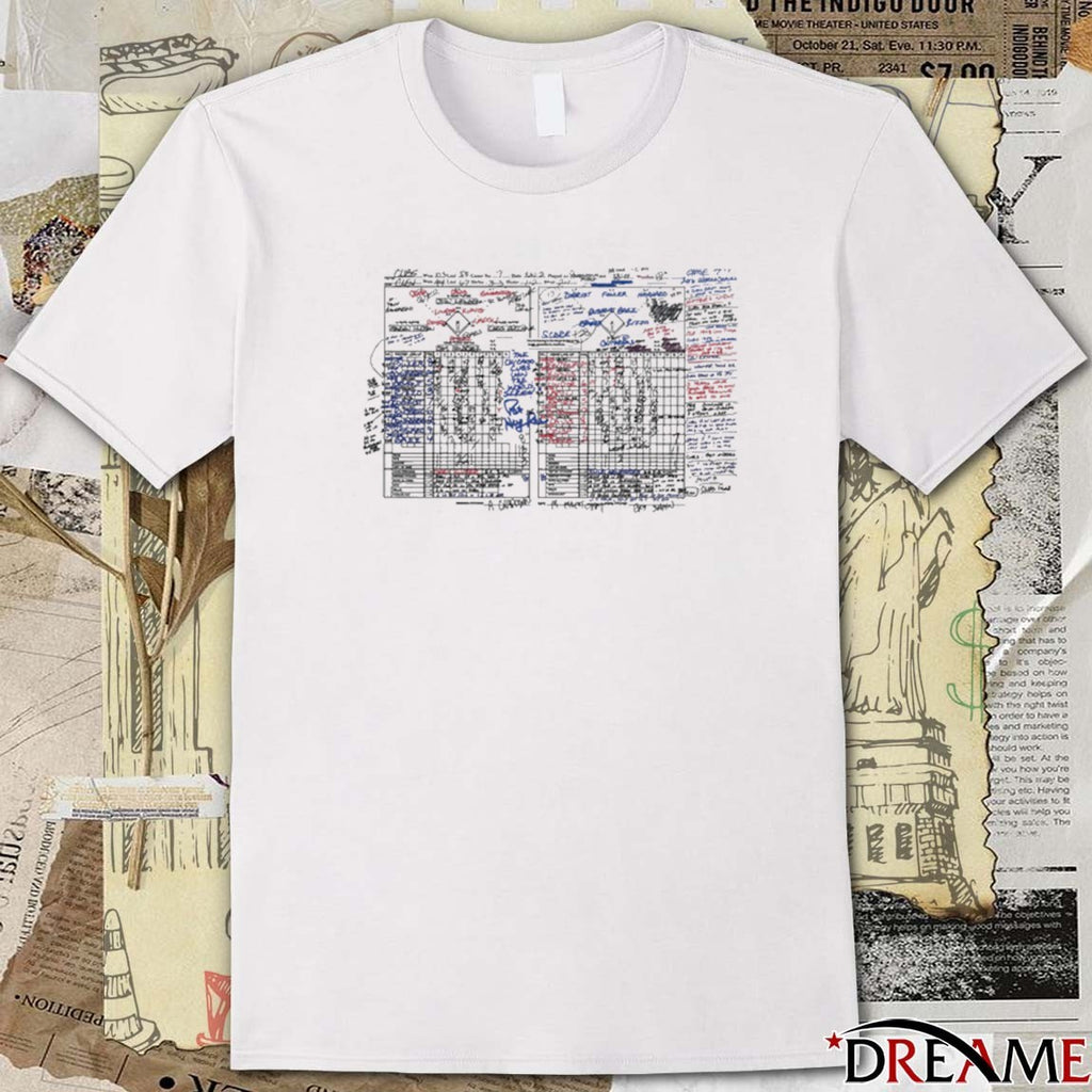 2026 Chicago Cubs Pat Hughes Scorecard t-shirt