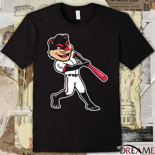2026 Cincinnati Bearcats The Bearcat Swings For The Fences Mascot New t-shirt